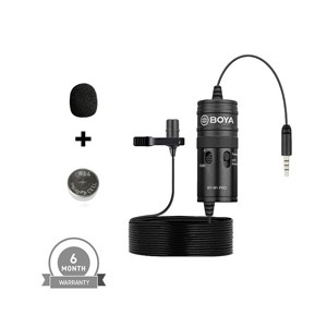 Boya M1 Pro Microphone (Professional Series Lavalier Microphone With 3.5mm Jack)